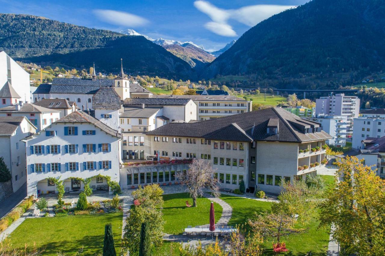 Gaestehaus St. Ursula Brig Eksteriør bilde